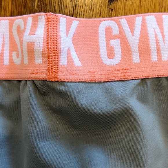 GYMSHARK Fit Active Seamless Cropped Leggings Women’s SZ Small in Grey Athletic - Picture 9 of 12